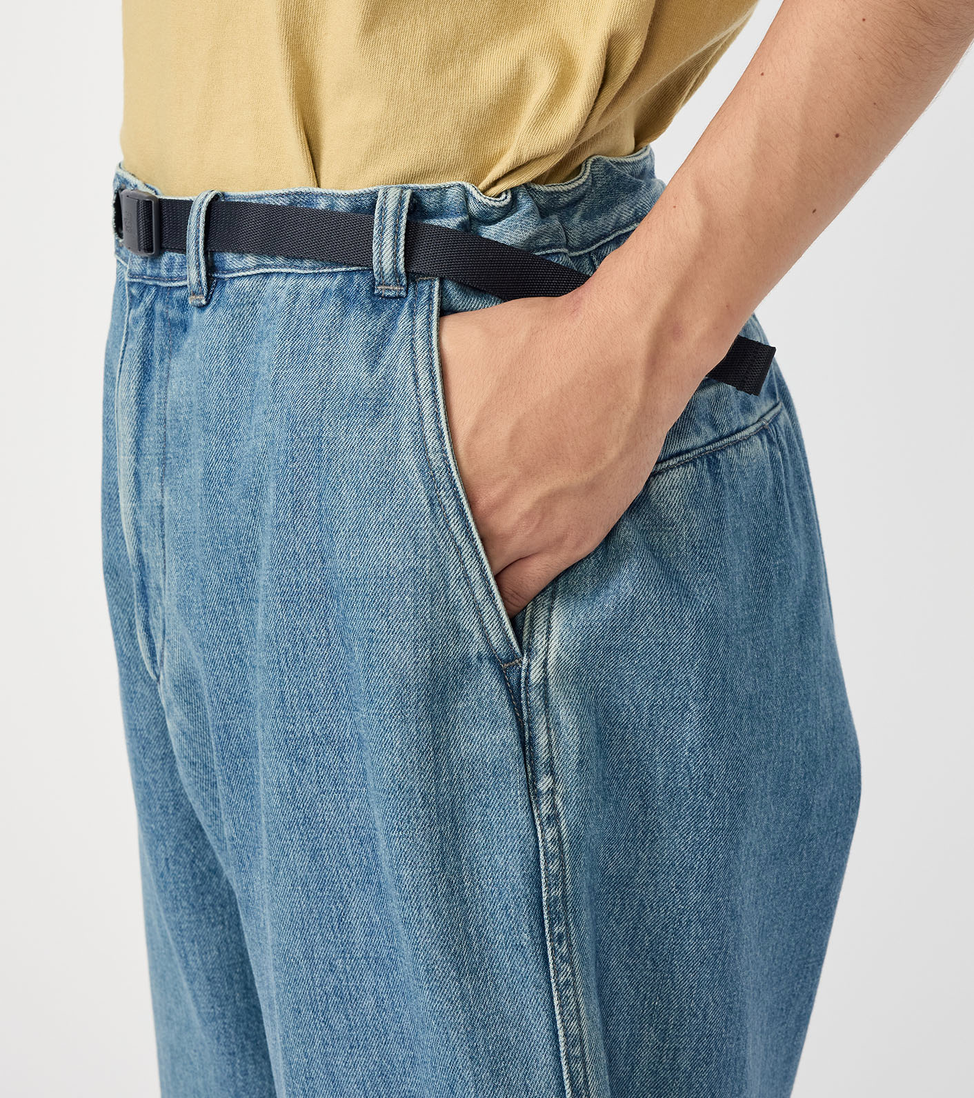 nanamica / Denim Wide Tapered Field Pants