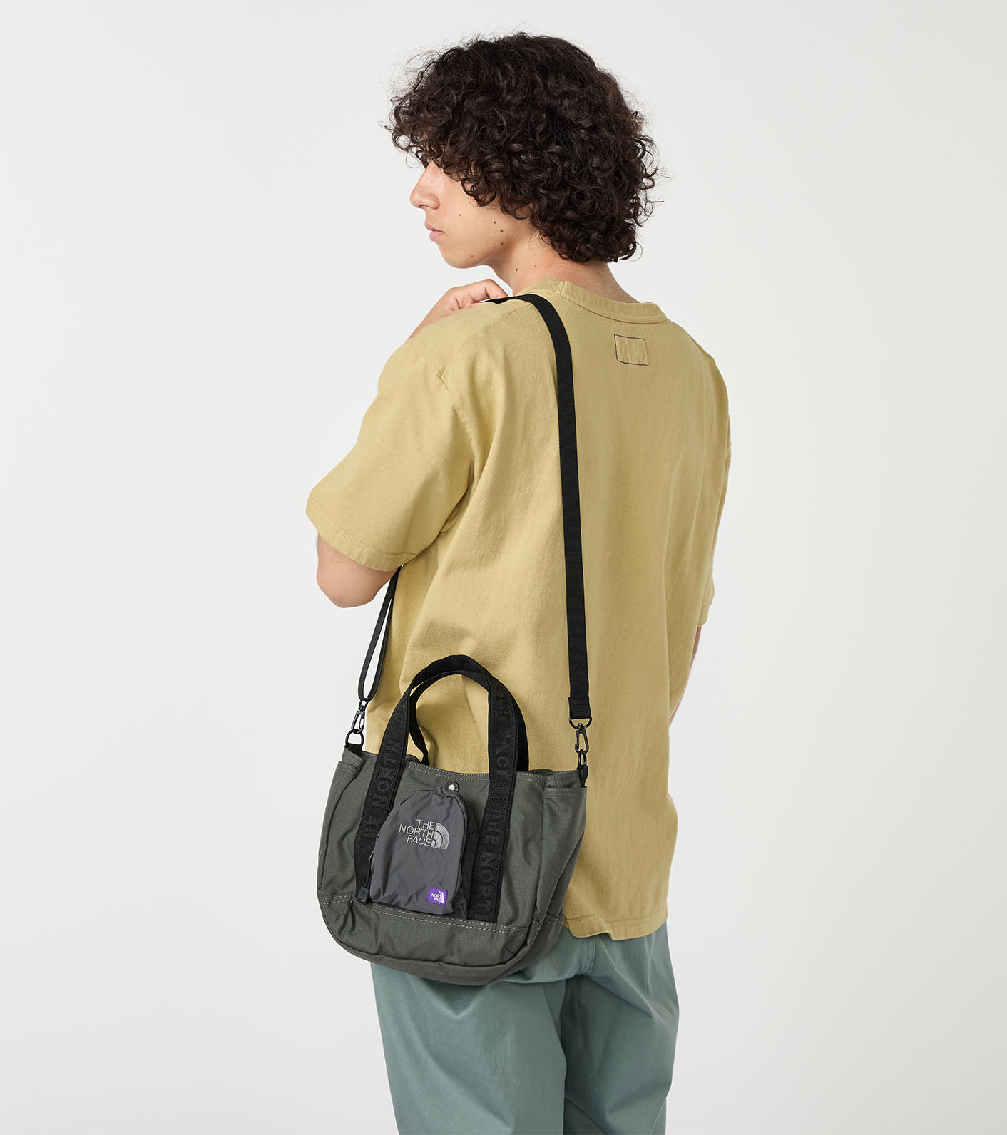 NORTH FACE ラウンジ リユーザブルバッグ　ナナミカ　トートバッグ nanamica / CORDURA Nylon Shoulder Tote Bag