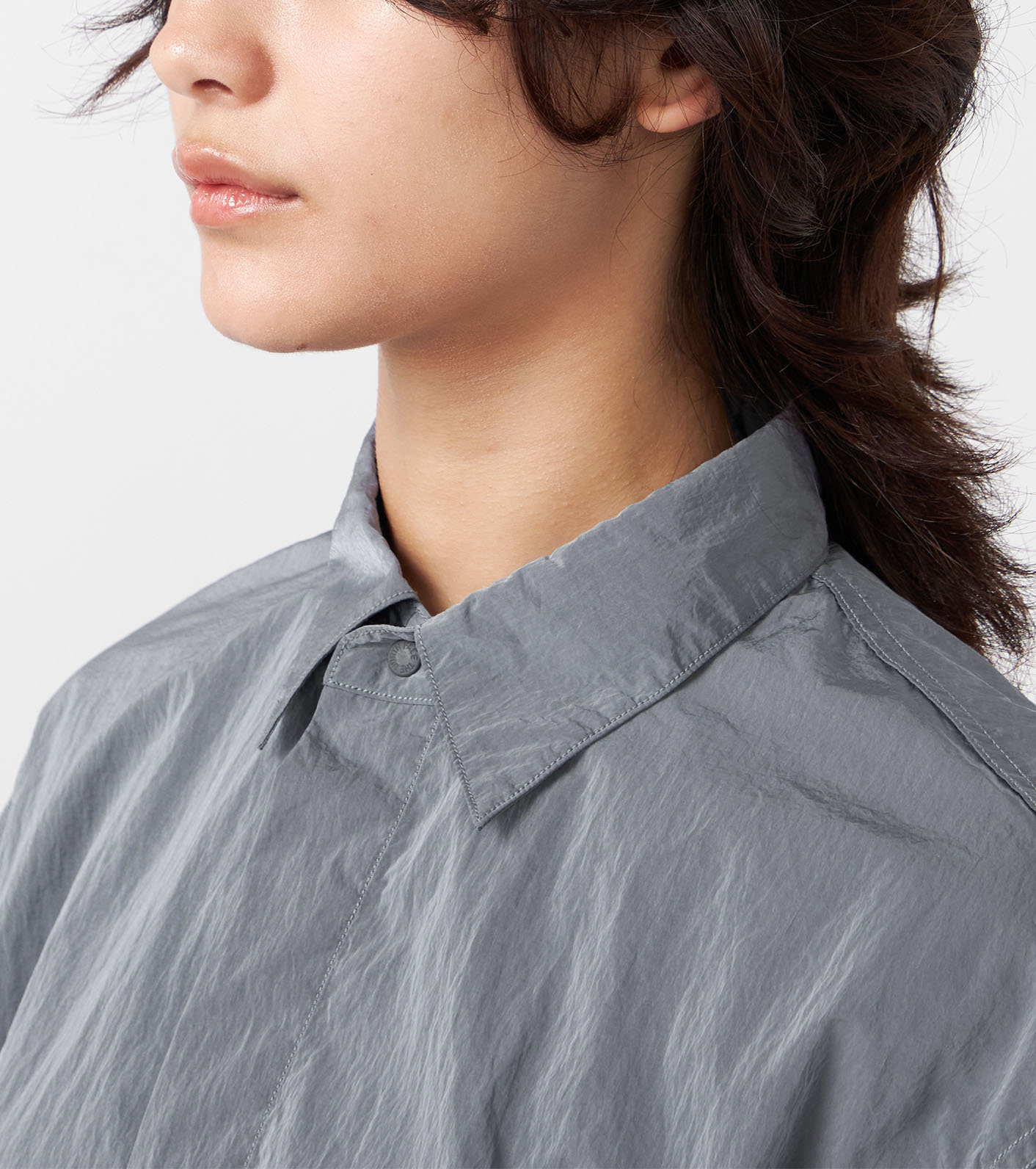 nanamica / Nylon Taffeta Field Cropped Shirt Jacket