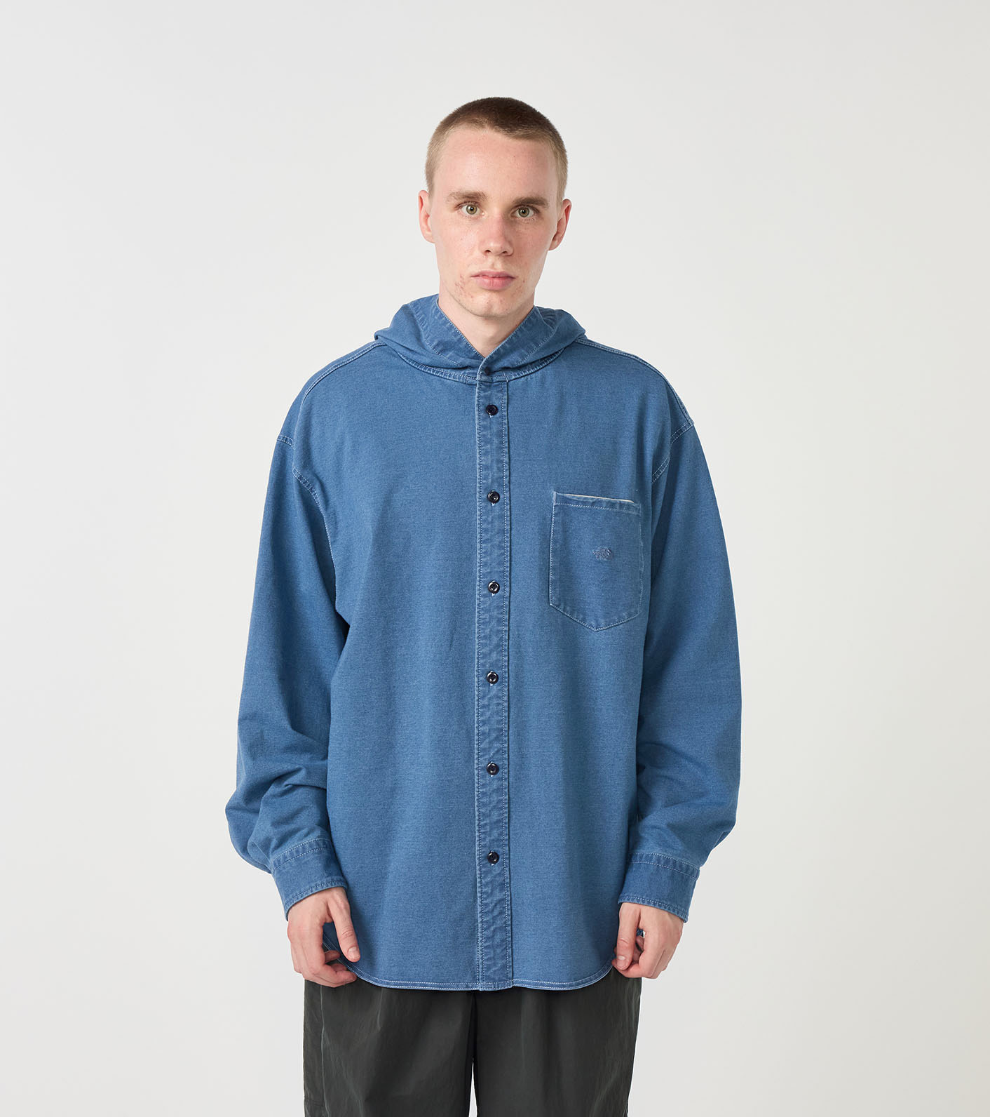 なな　 nanamica / Mountain Hooded Shirt