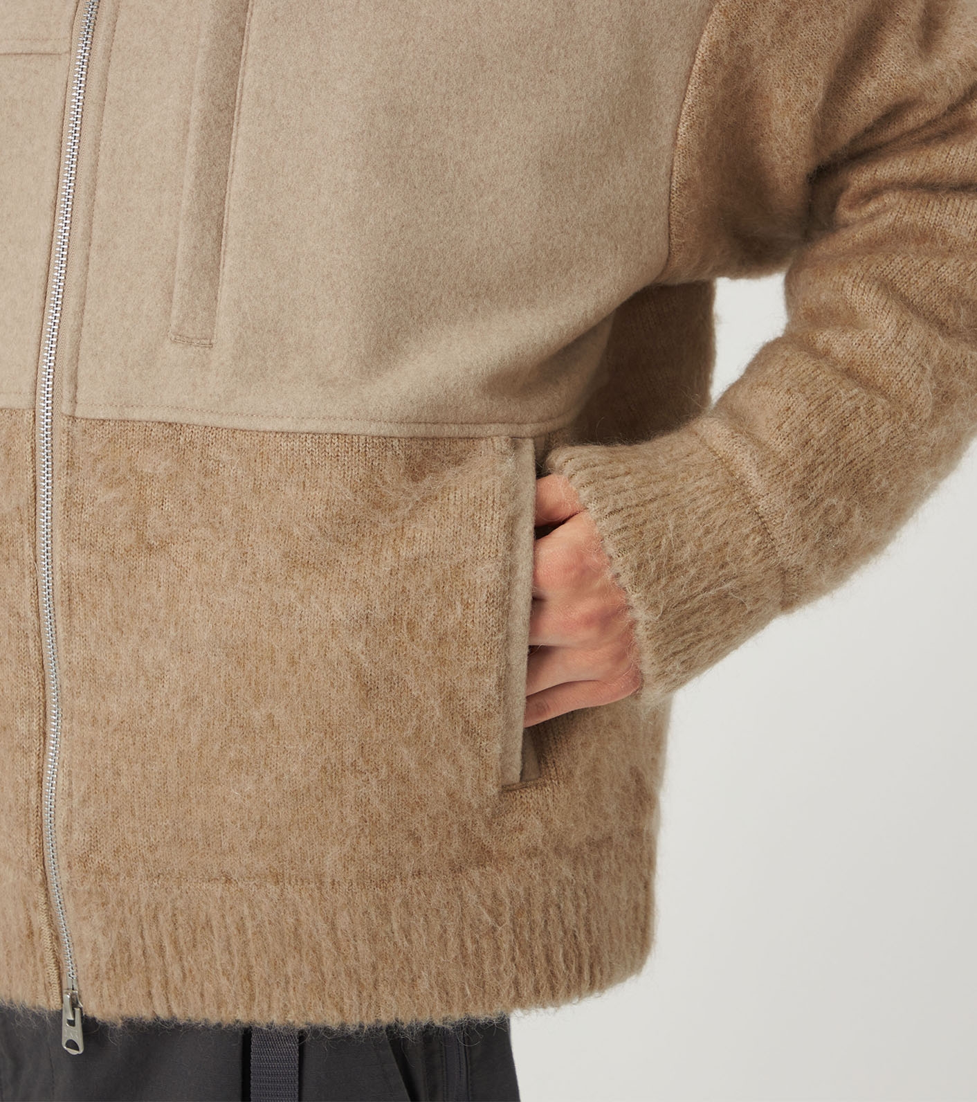 nanamica / WINDSTOPPER Wool Mohair Denali Jacket