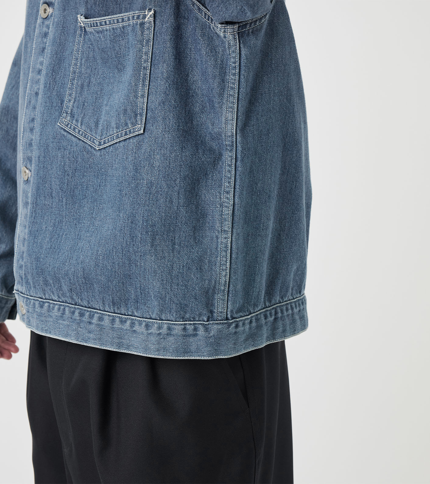 nanamica / Short Denim Jacket