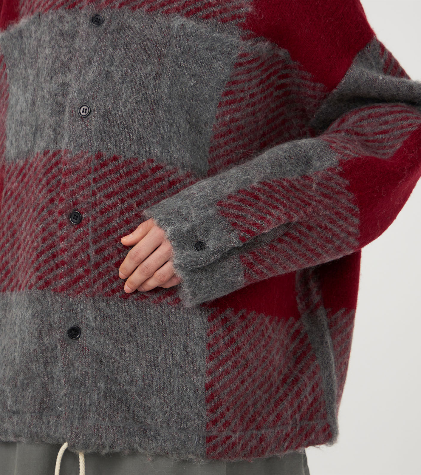 nanamica / OOAL Mohair Hooded Jacket