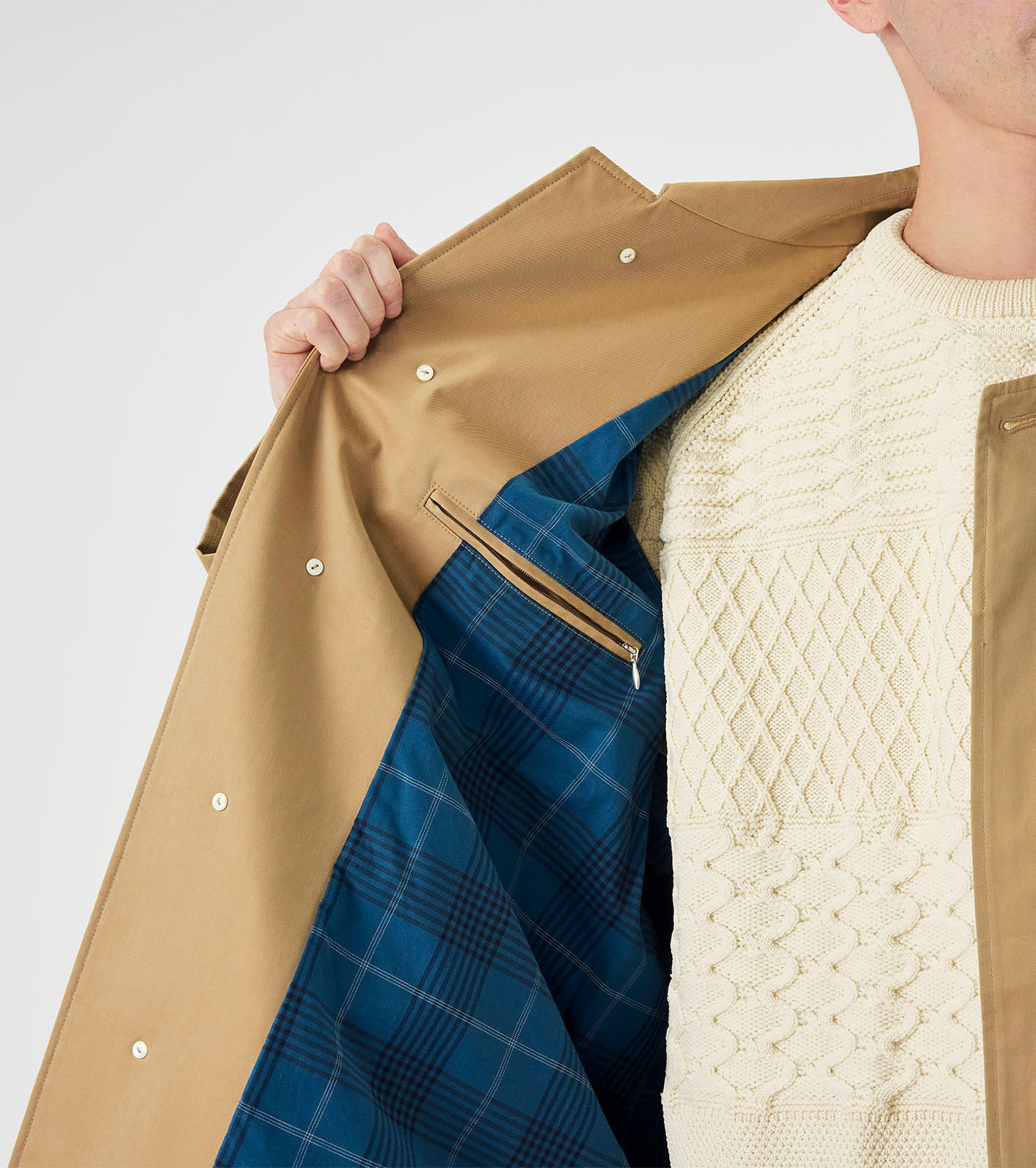 nanamica / 2L Cotton GORE-TEX Balmacaan Coat
