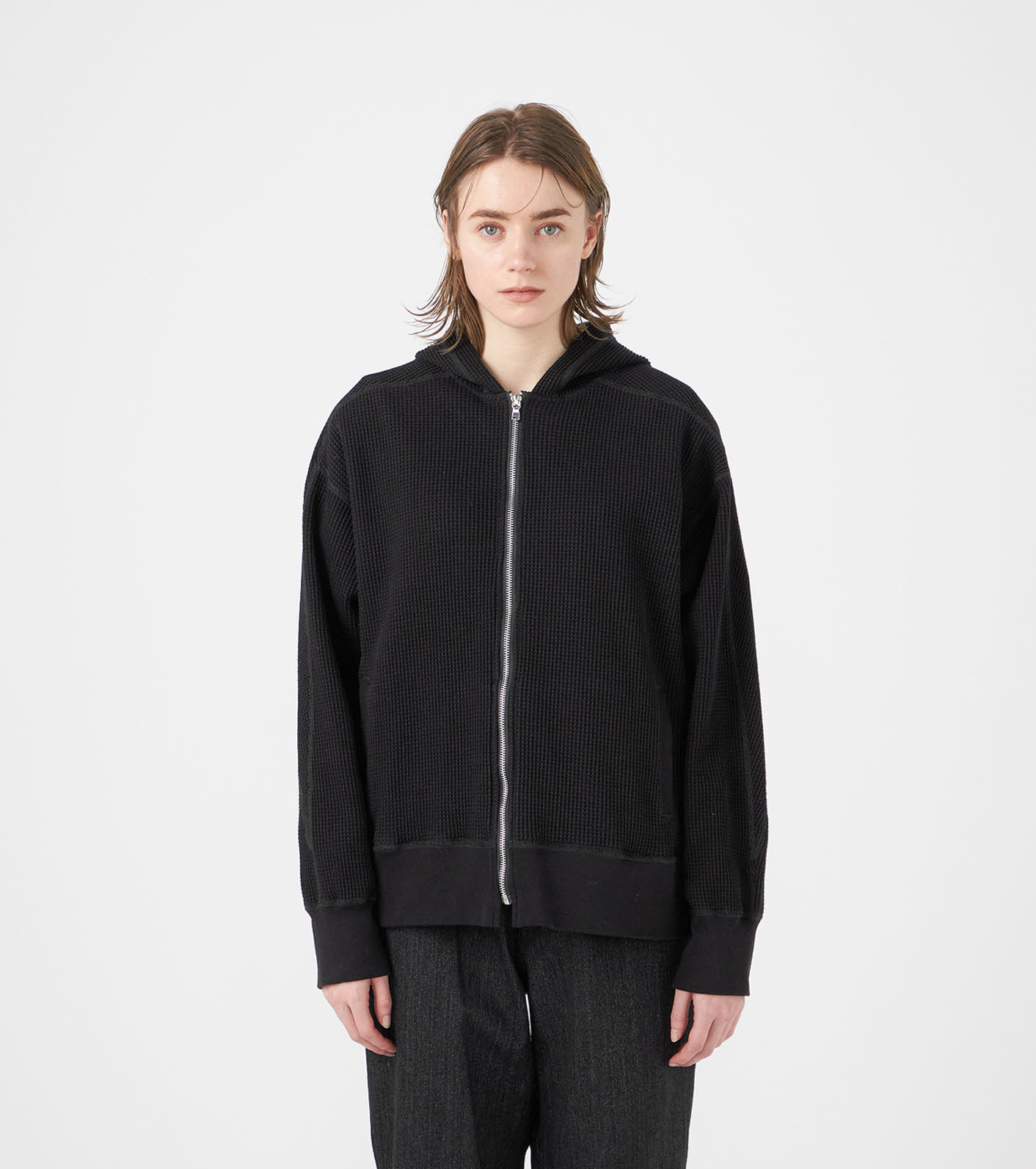 nanamica / Zip Up Thermal Hoodie