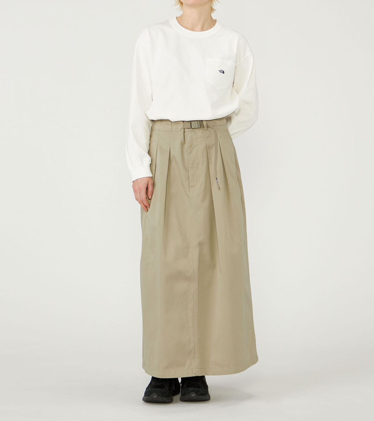 nanamica / Chino Tuck Field Skirt