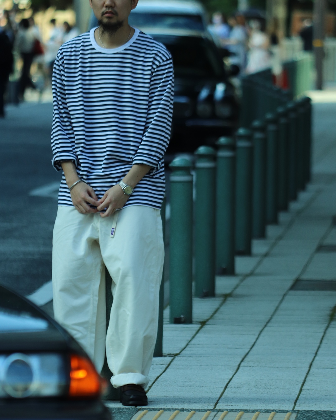 the north face purple label stretch twill tapered pants