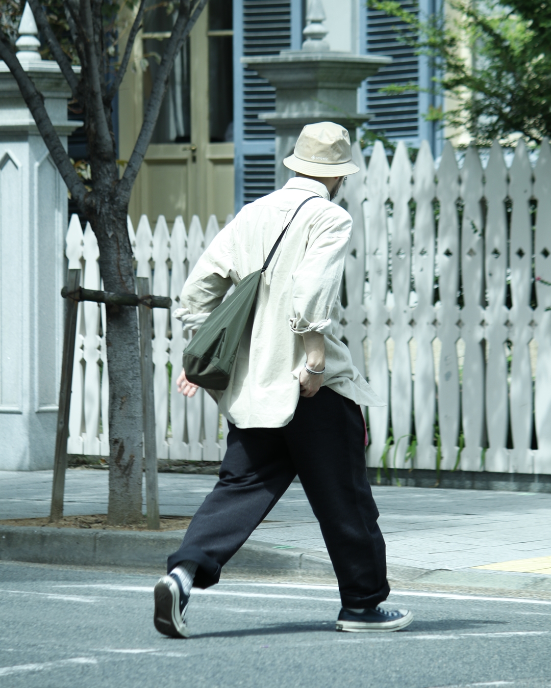 the north face purple label big rugby shirt