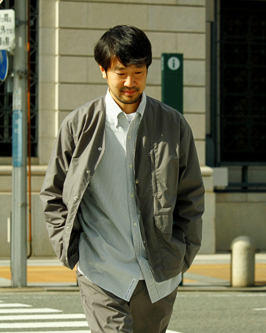 パープルレーベル Ripstop Hopper Field Cardigan - ナイロンジャケット