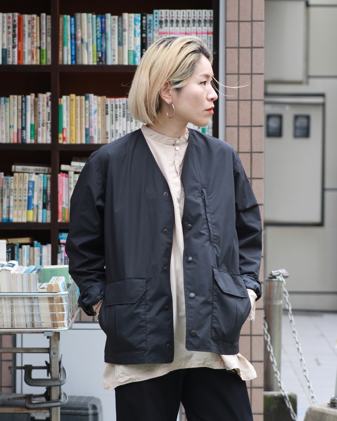 パープルレーベル Ripstop Hopper Field Cardigan - ナイロンジャケット