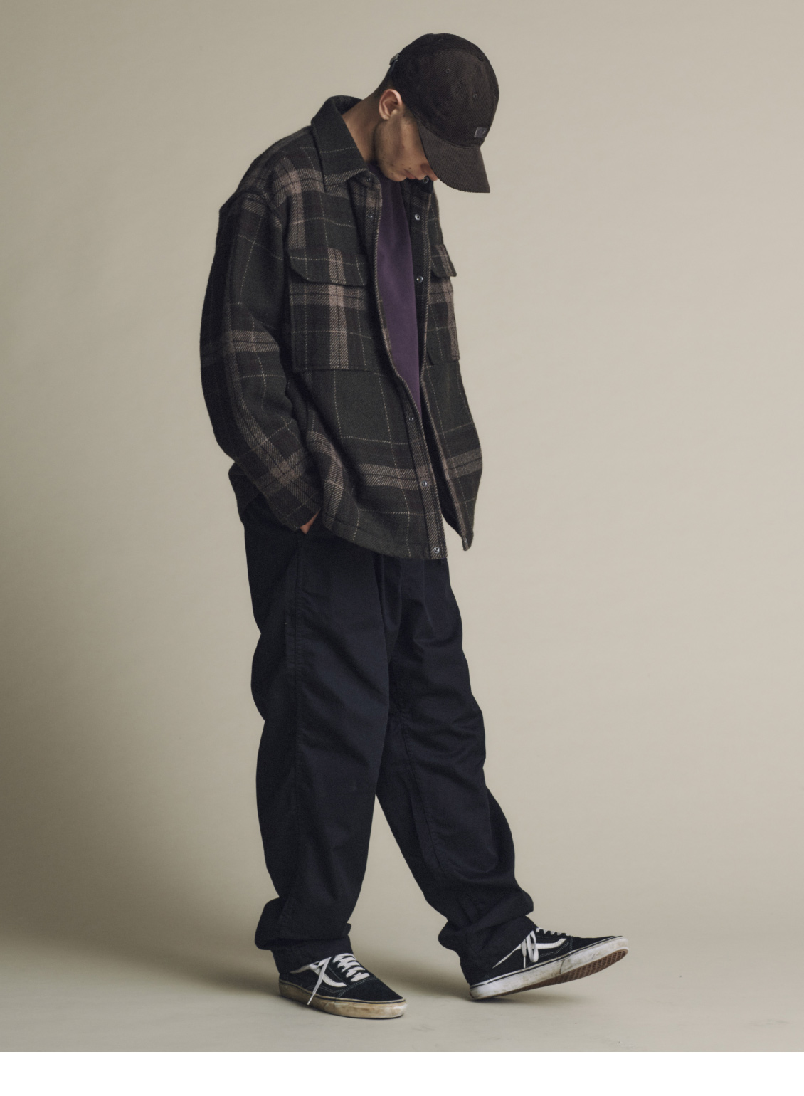 the north face purple label stretch twill wide pants