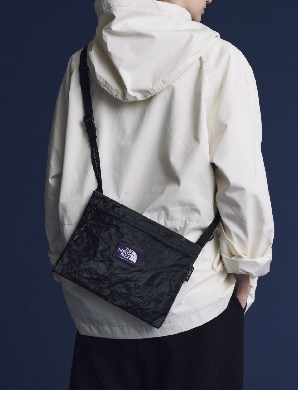 the north face purple label corduroy shoulder bag