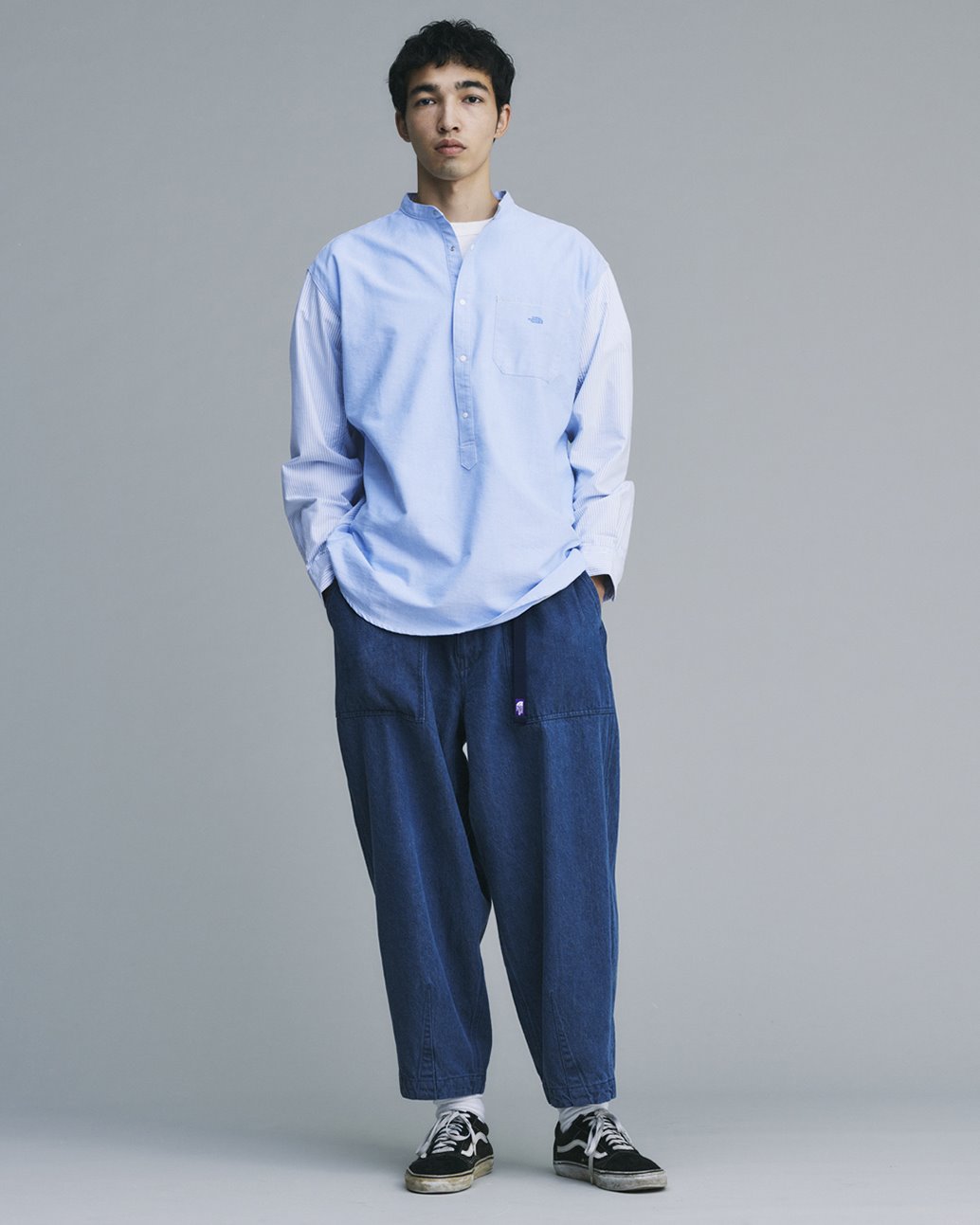 the north face purple label 21ss