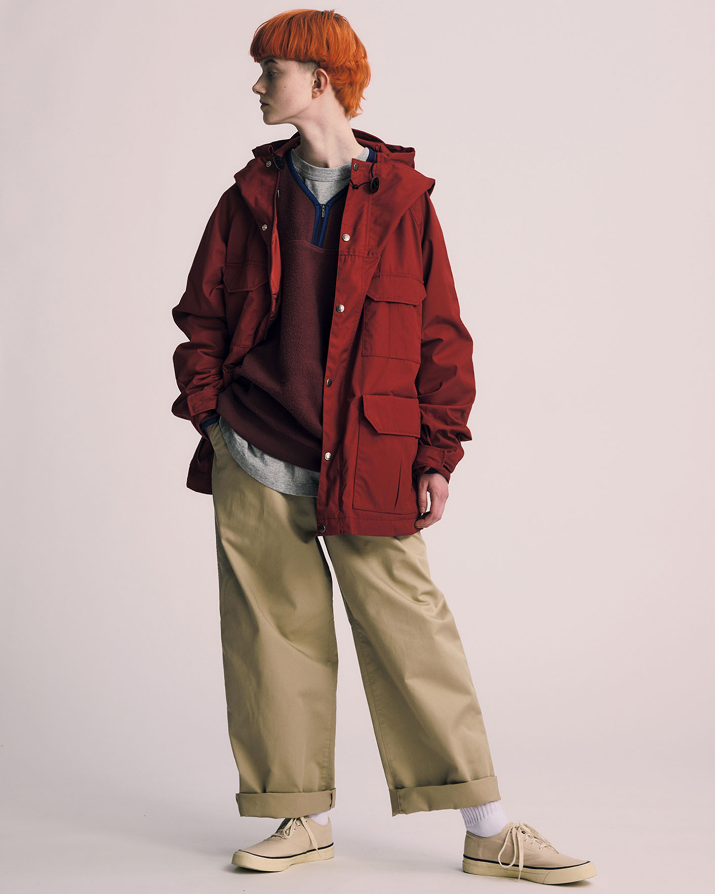 THE NORTH FACE PURPLE LABEL × ナナミカ アシメ L-